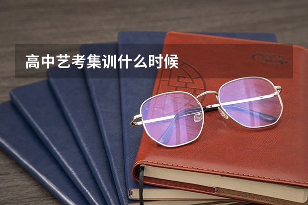 高中艺考集训什么时候