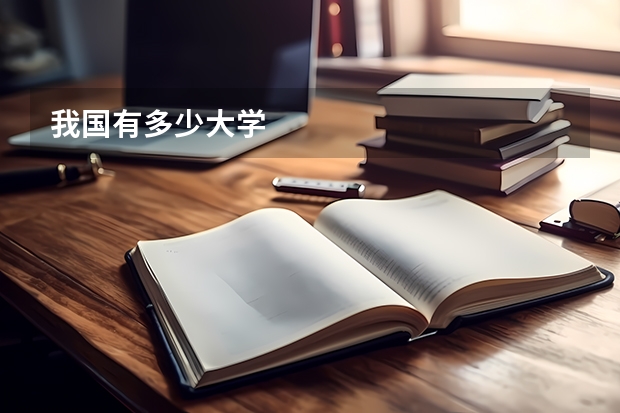我国有多少大学
