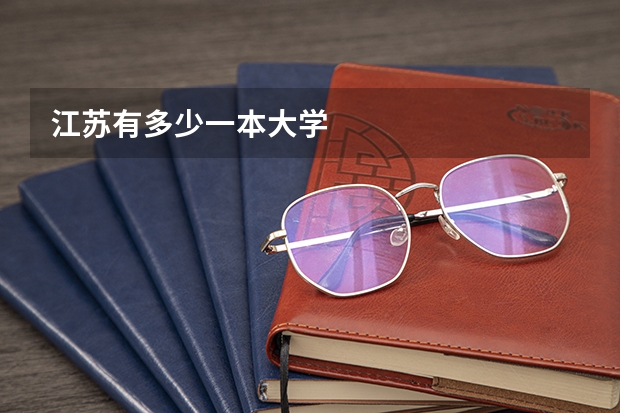 江苏有多少一本大学