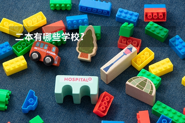 二本有哪些学校?