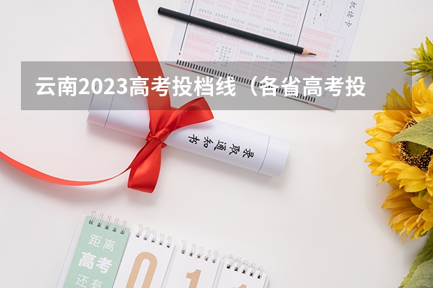 云南2023高考投档线（各省高考投档线）
