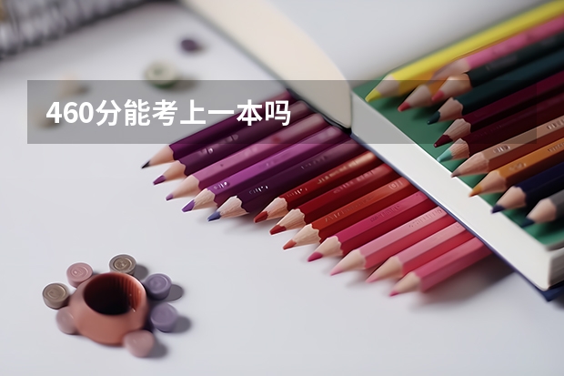 460分能考上一本吗