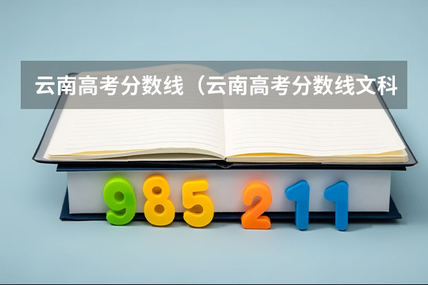 云南高考分数线（云南高考分数线文科）