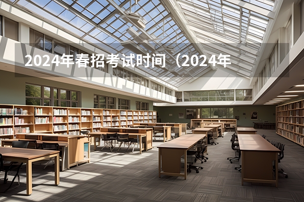 2024年春招考试时间（2024年春考时间安排？）