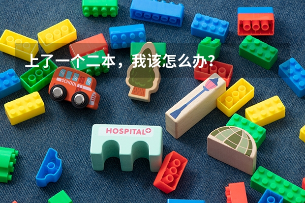 上了一个二本,我该怎么办?