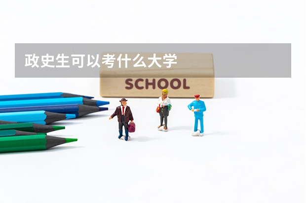 政史生可以考什么大学