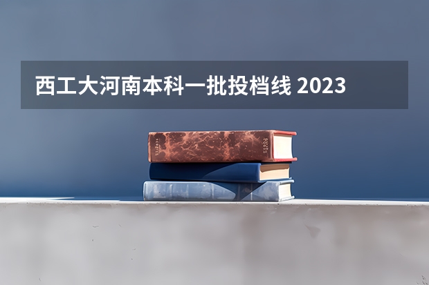 西工大河南本科一批投档线 2023高考河南投档线