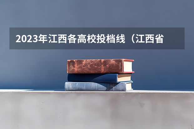 2023年江西各高校投档线（江西省2023年一本投档线）