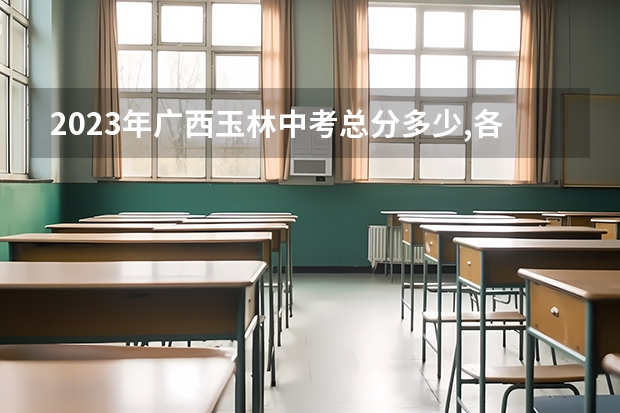 2023年广西玉林中考总分多少,各科都是多少分？