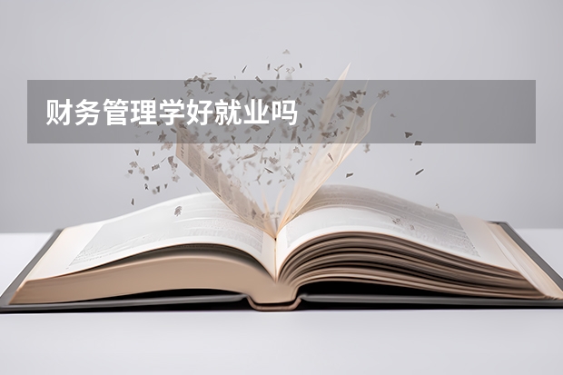 财务管理学好就业吗