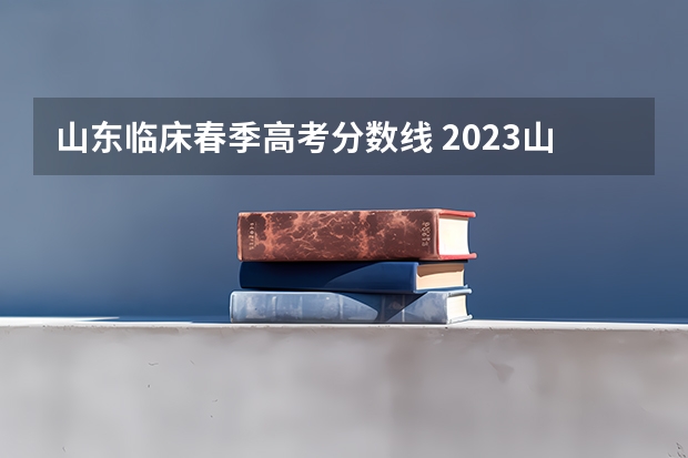 山东临床春季高考分数线 2023山东春季高考分数线