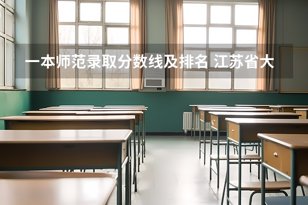 一本师范录取分数线及排名 江苏省大学排名一览表及分数线