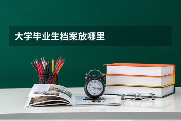 大学毕业生档案放哪里