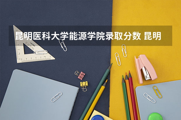 昆明医科大学能源学院录取分数 昆明医科大学海源学院录取分数线