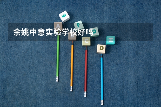 余姚中意实验学校好吗