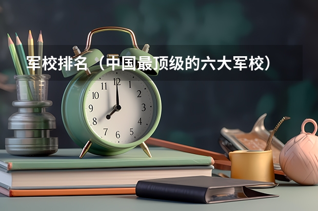 军校排名（中国最顶级的六大军校）