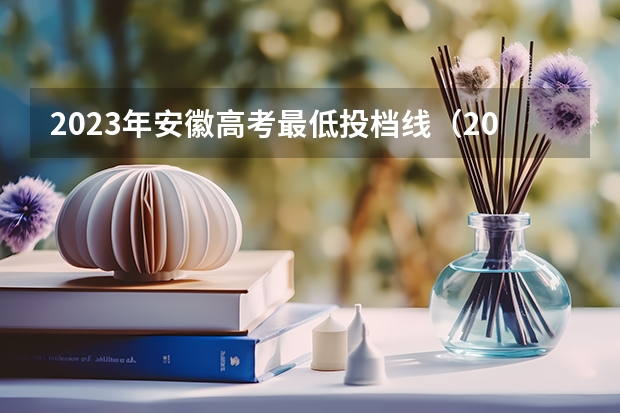 2023年安徽高考最低投档线（2023年安徽高考:全国211/985大学在安徽的录取分数线及排名情况）