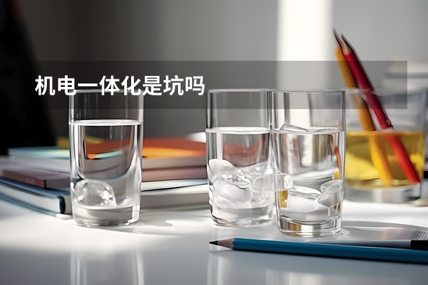 机电一体化是坑吗