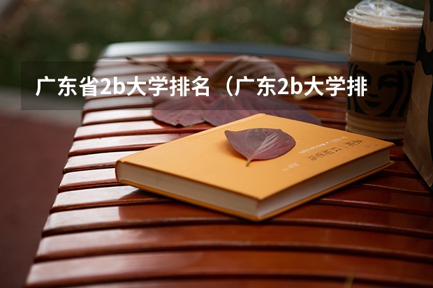 广东省2b大学排名（广东2b大学排行榜） 广东二本大学推荐