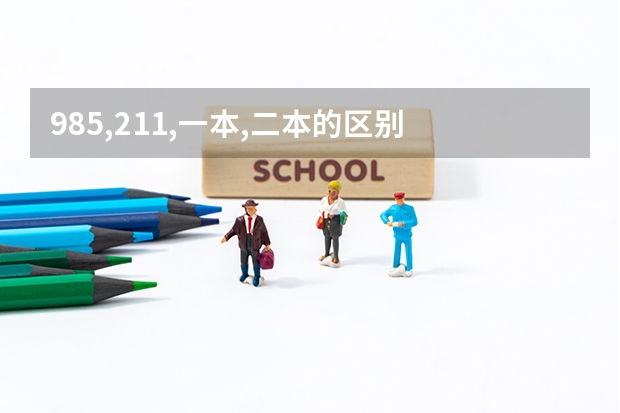 985,211,一本,二本的区别 985,211,一本,二本的区别