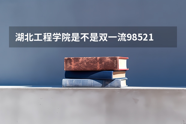 湖北工程学院是不是双一流/985/211学校（录取分数参考）