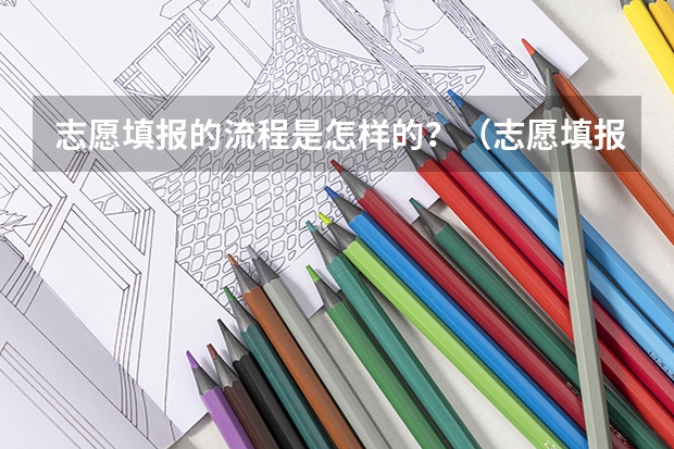 志愿填报的流程是怎样的？（志愿填报操作流程）