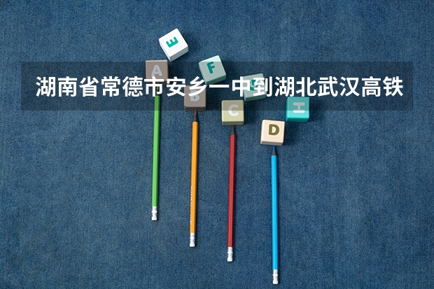 湖南省常德市安乡一中到湖北武汉高铁站怎么走一近安乡一武汉高铁站走沙市还是走岳阳近