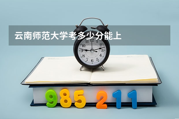 云南师范大学考多少分能上