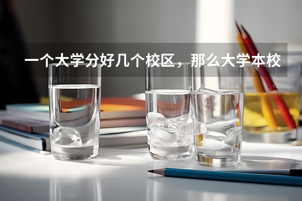 一个大学分好几个校区，那么大学本校与其他校区有什么区别吗？