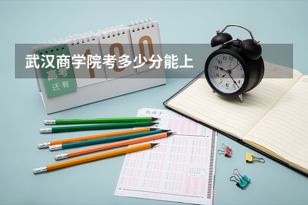 武汉商学院考多少分能上