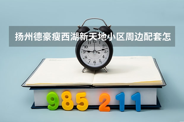 扬州德豪.瘦西湖新天地小区周边配套怎么样？