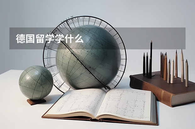 德国留学学什么