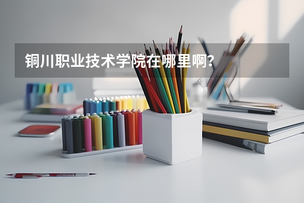 铜川职业技术学院在哪里啊？