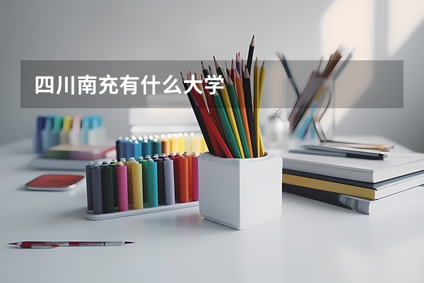 四川南充有什么大学