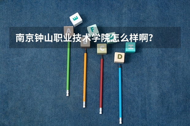 南京钟山职业技术学院怎么样啊？
