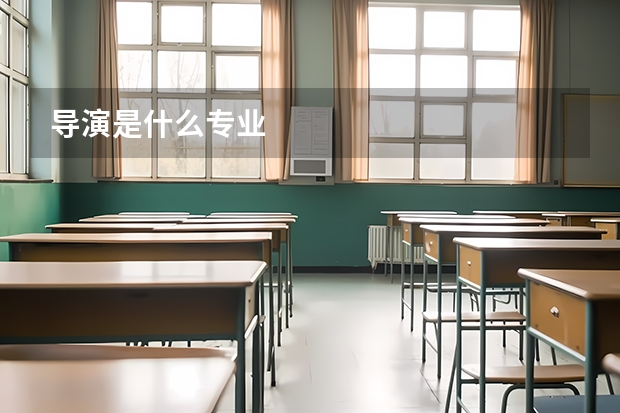 导演是什么专业
