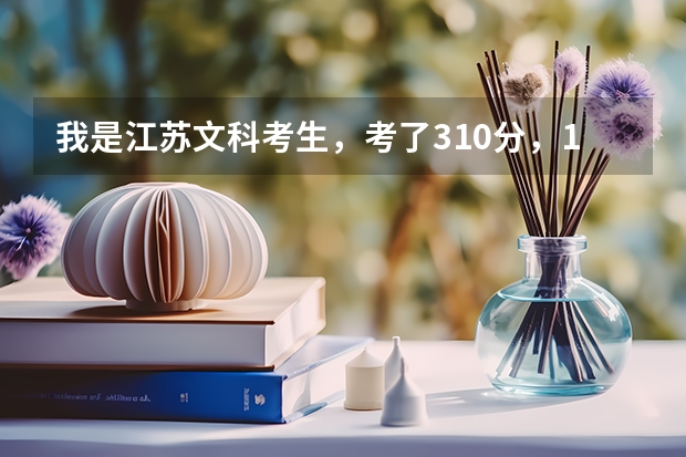 我是江苏文科考生,考了310分,1B1C,能报哪些院校