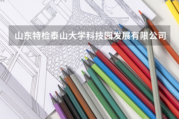 山东特检泰山大学科技园发展有限公司怎么样