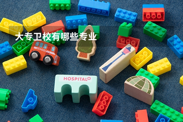 大专卫校有哪些专业