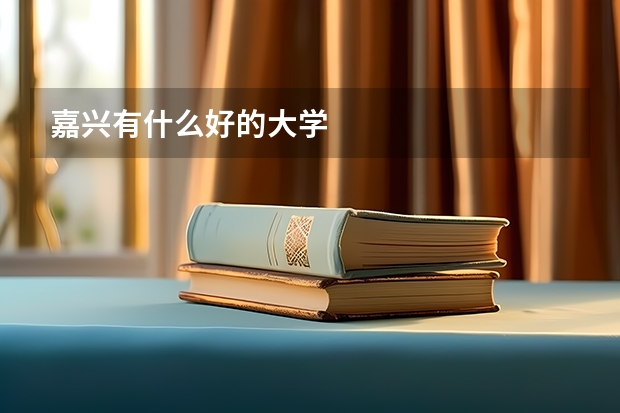 嘉兴有什么好的大学