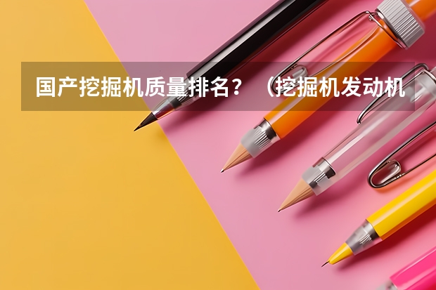 国产挖掘机质量排名？（挖掘机发动机十大排名？）