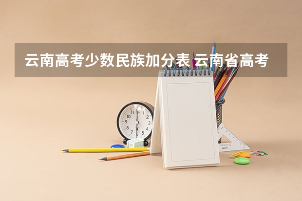 云南高考少数民族加分表 云南省高考分数排名有没有算独生子女加分