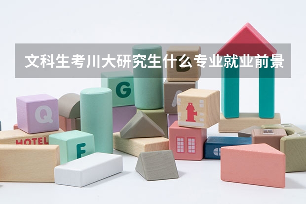 文科生考川大研究生什么专业就业前景好