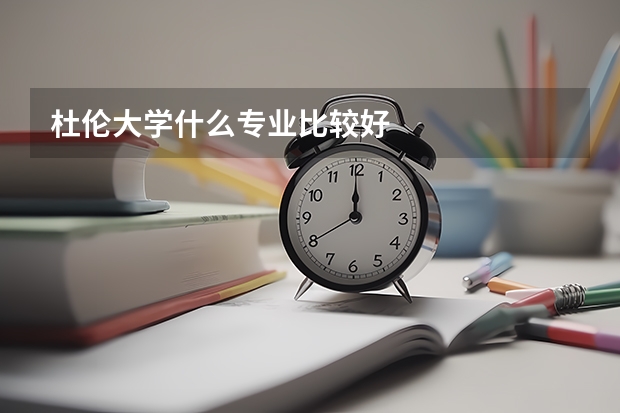 杜伦大学什么专业比较好