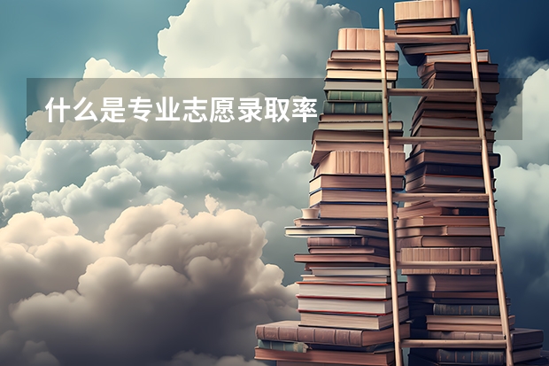 什么是专业志愿录取率