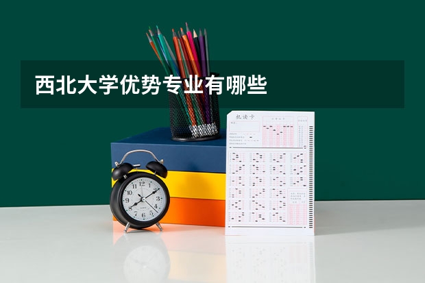 西北大学优势专业有哪些