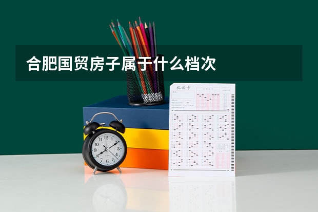合肥国贸房子属于什么档次